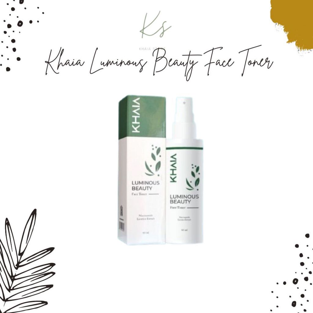 Khaia Skincare Luminous Beauty Face Toner