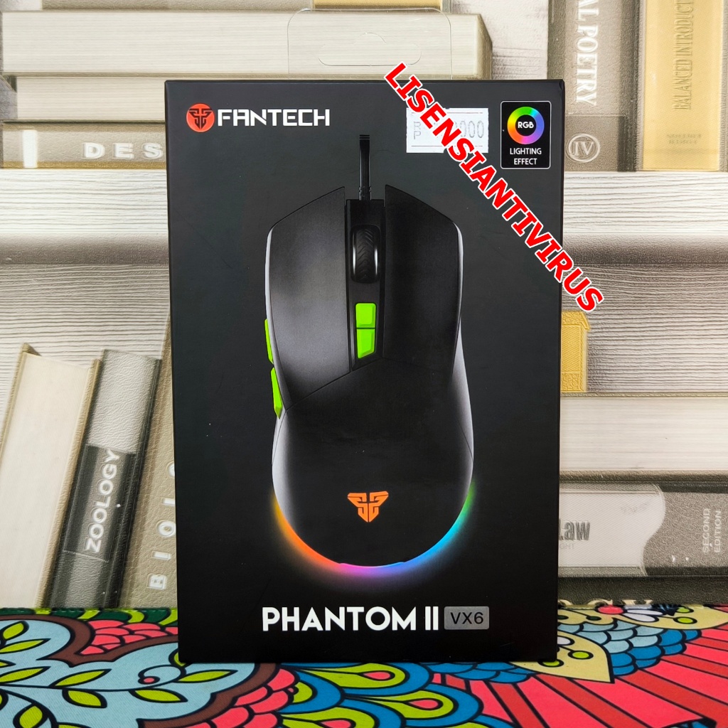 Mouse Macro Fantech PHANTOM II VX6 Mouse Gaming Macro RGB