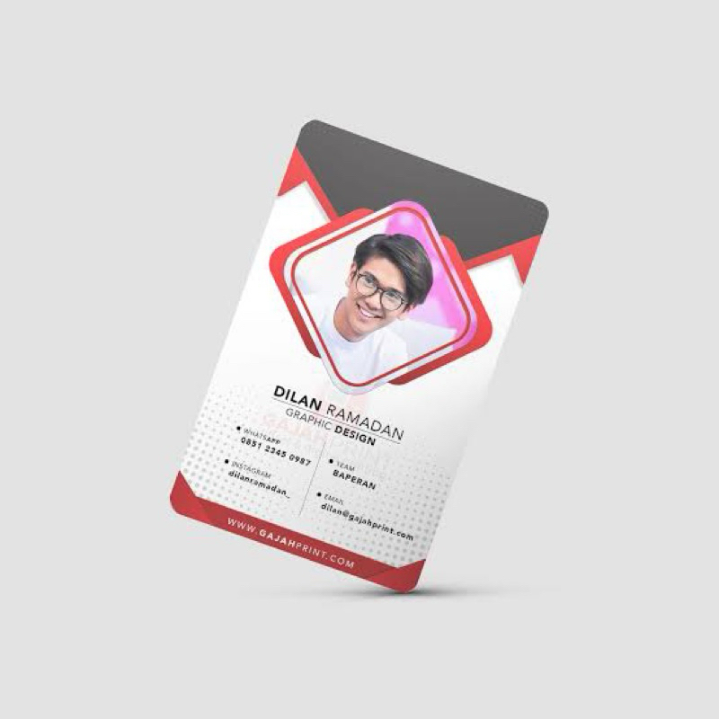 

Cetak Kartu id Card (Tidak Desain) PVC Tebal UV Print