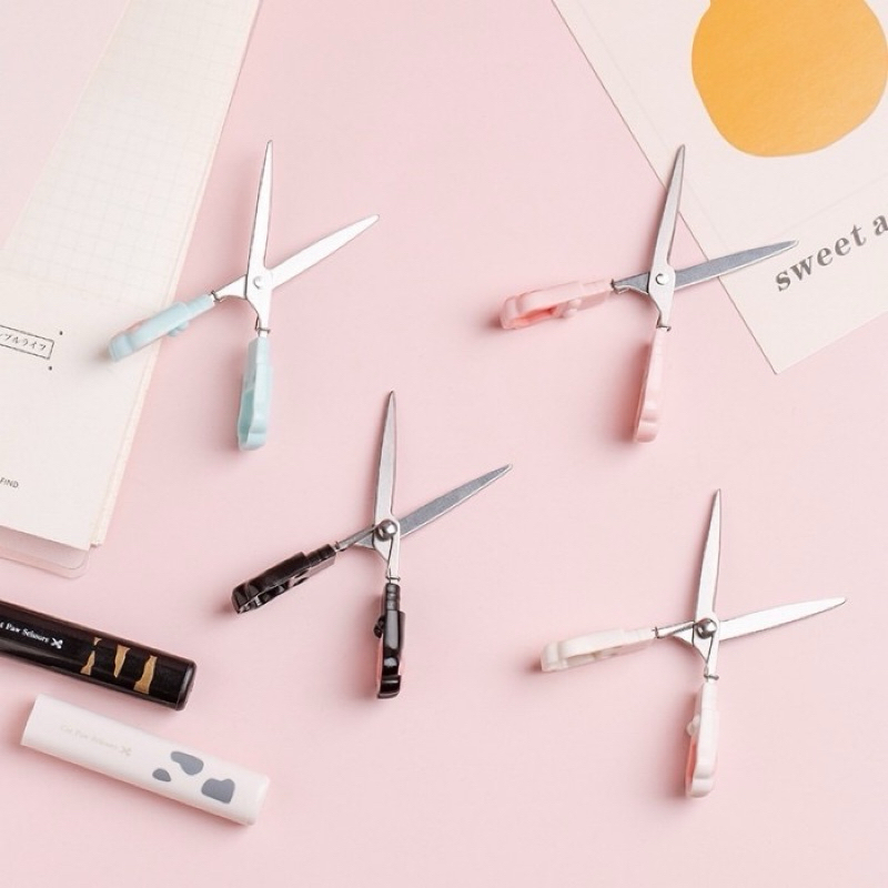

Gunting cakar kucing gunting kecil portabel gunting pena mini tangan akun kantor gunting multi-fungsional Scissors Kids Student Paper TM J43