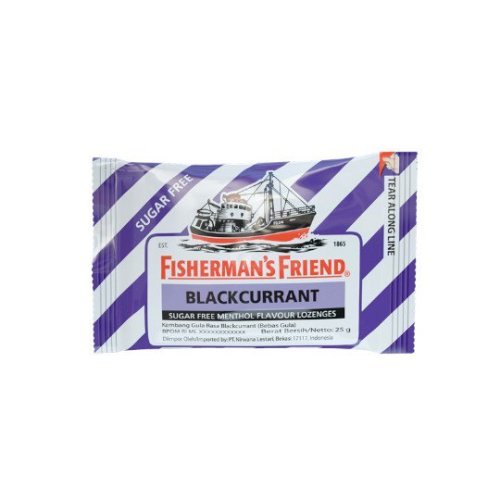 

FISHERMAN'S FRIEND RASA BLACKCURANT SUGAR FREE