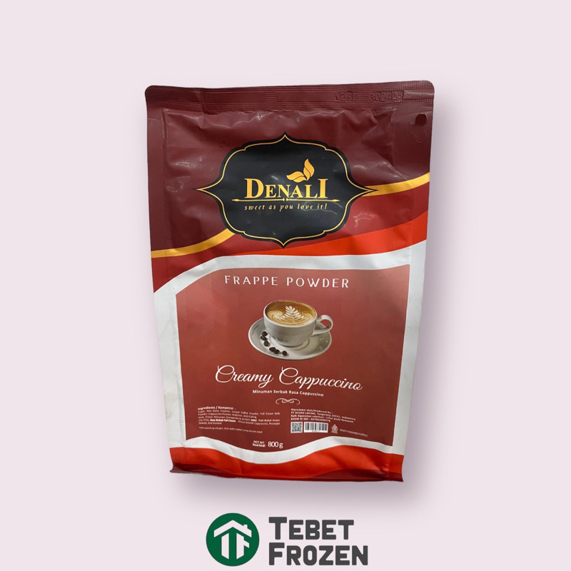 

DENALI CREAMY CAPUCCINO POWDER 800GR - TEBET FROZEN