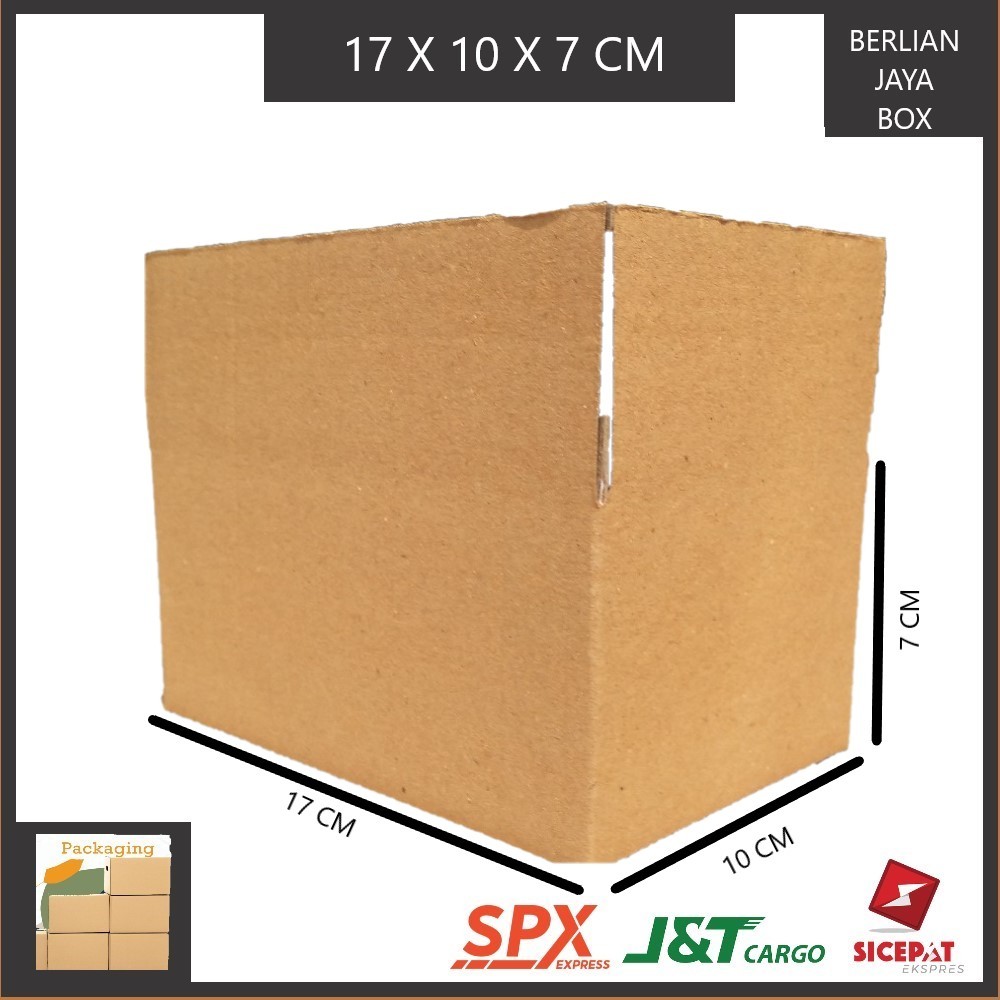 

KARDUS POLOS PACKING TEBAL SINGGLE WALL UKURAN P17xL10xT7