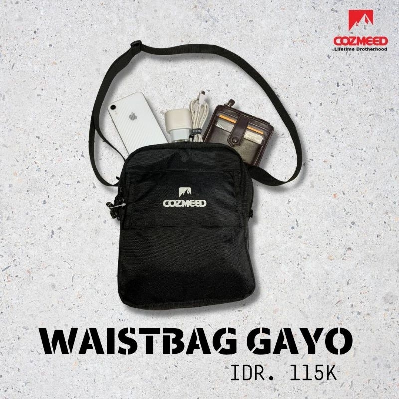 COZMEED WAISTBAG GAYO-TAS SLEMPANG
