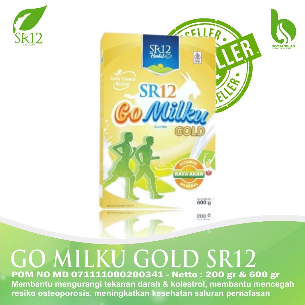 

Gomilku Gold SR12 Susu Kambing Etawa Rendah Lemak Tinggi Kalsium Bebas Gula