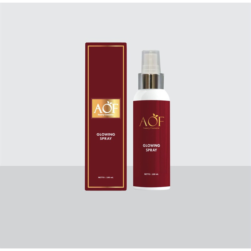 AOF Glowing Spray | spray glowing wajah | spray glowing | spray glowing make up | spray wajah | spra