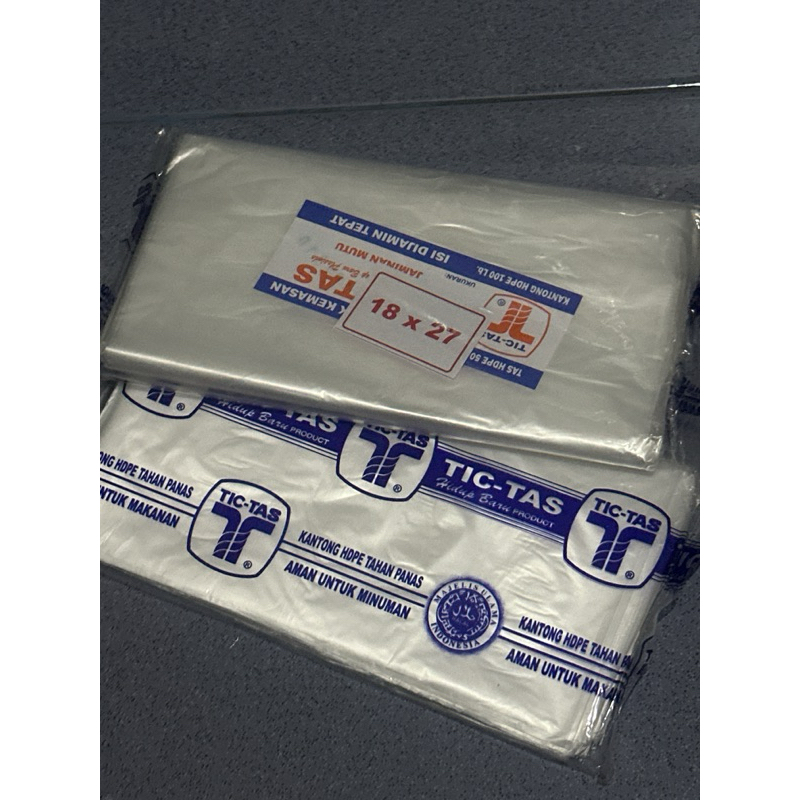 plastik tic-tas uk 18x27