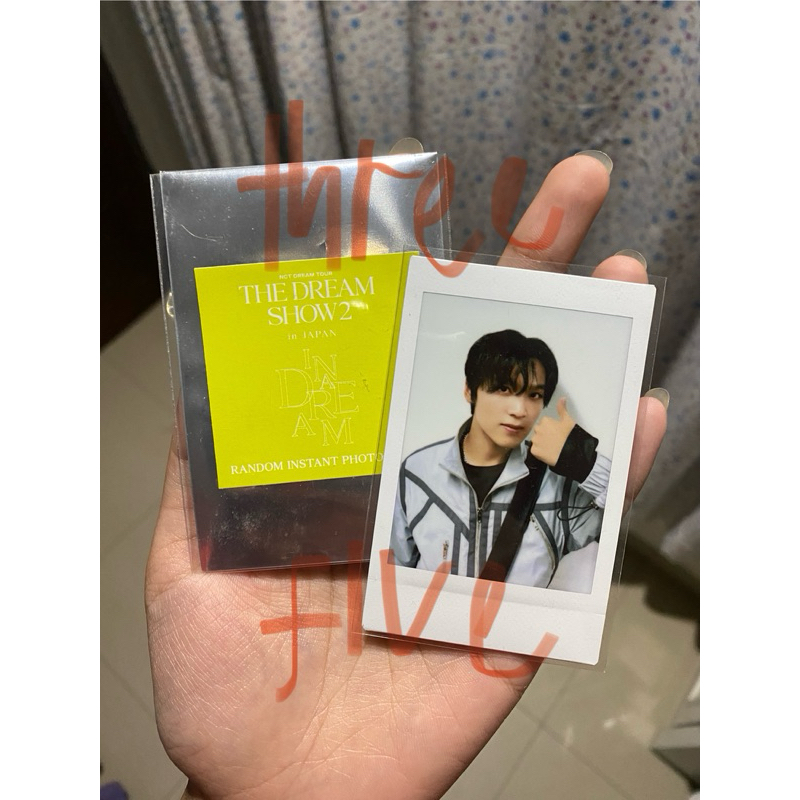 haechan instant photocard tds 2 japan official merch