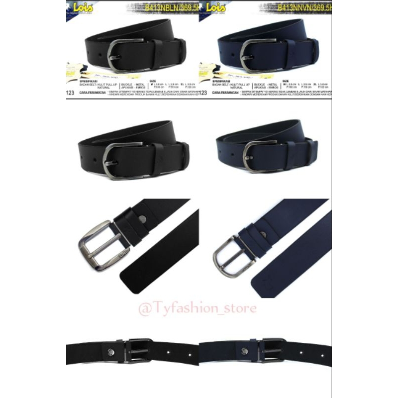B 413 NBLN / NNVN IKAT PINGGANG / BELT / GESPER LOIS ORIGINAL