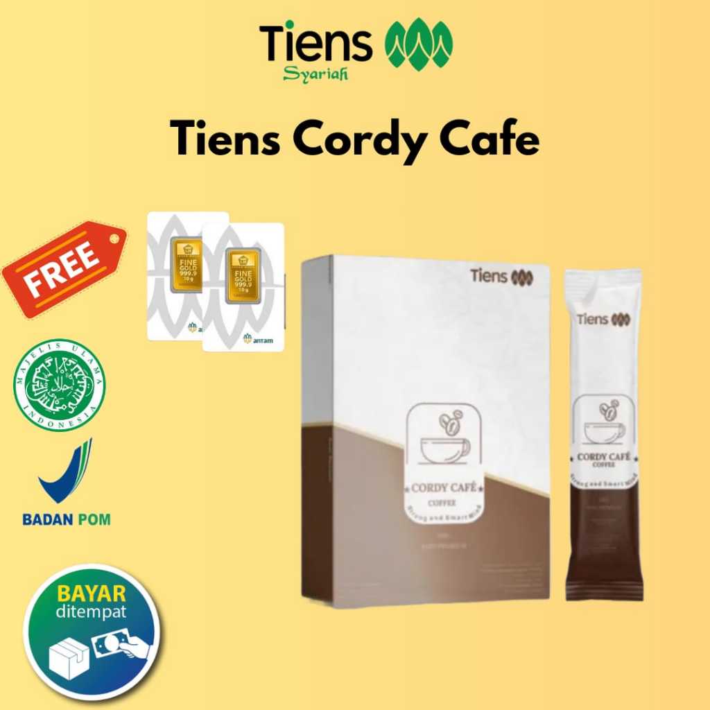 

Cordy Cafe Coffee Tiens Kopi Penambah Durasi Tahan Lama dan Menambah Stamina Bikin Kuat