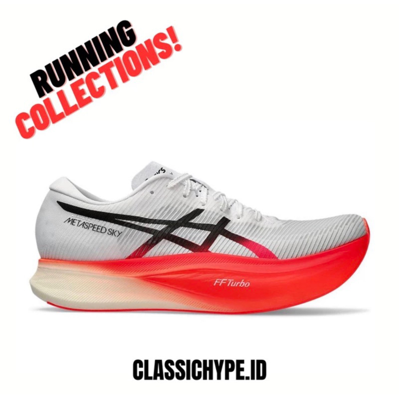 Asics Metaspeed Sky+ White Red Black