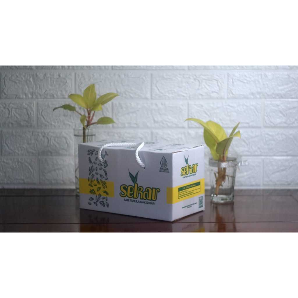 

SARI TEMULAWAK SEGAR CUP 120ML ASLI (1 KARDUS = 24 CUP)