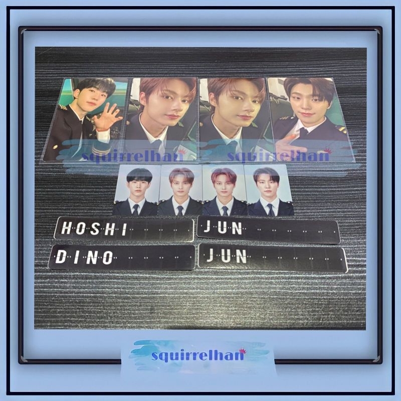 [READY STOCK] OFFICIAL PC PILOT SEVENTEEN HOSHI JUN DINO SVT 5th gen carat membership kit include pc