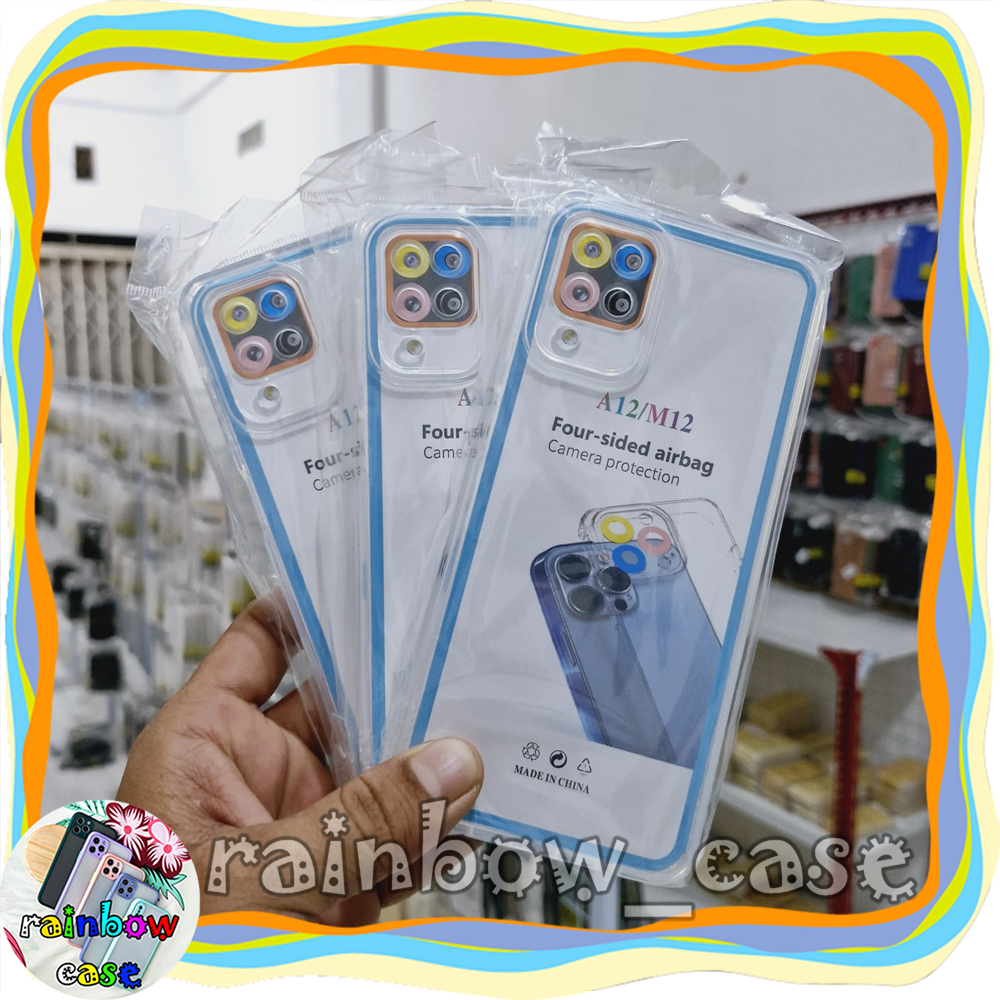 SAMSUNG A12 / M12 CASE AIRBAG RING CAMERA PROTECT