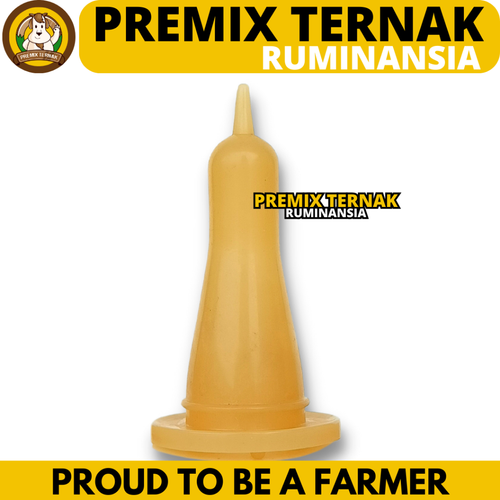 DOT KAMBING SILIKON KUNING - Dot Cempe Silikon Kuning Berkualitas - Dot Anak Kambing