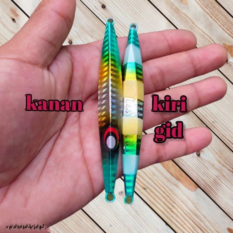 metal jig 150g microjig 150g gid micro jig gid metal jig menyala umpan jig 80g umpan casting 80g ump