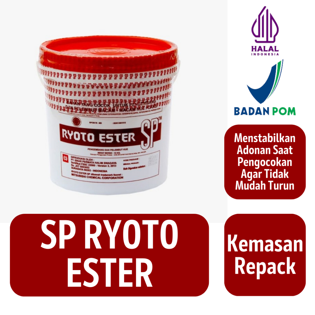 

Ryoto Ester SP Kemasan Repack [250 Gram]