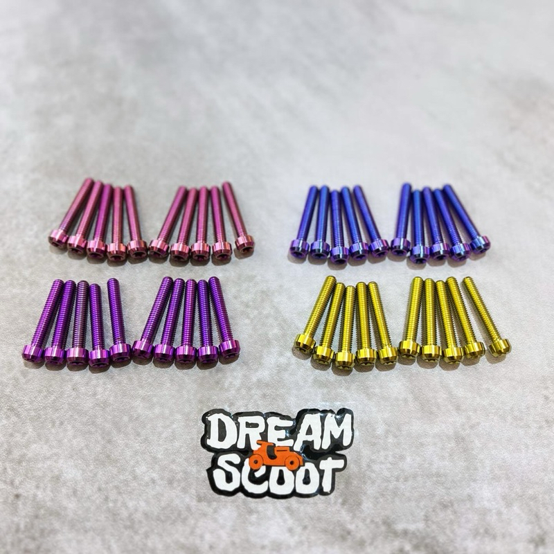 Baut Titanium CVT Vespa Matic Vespa Sprint Vespa Primavera Vespa S Vespa LX Vespa GTS Baut Titanium 