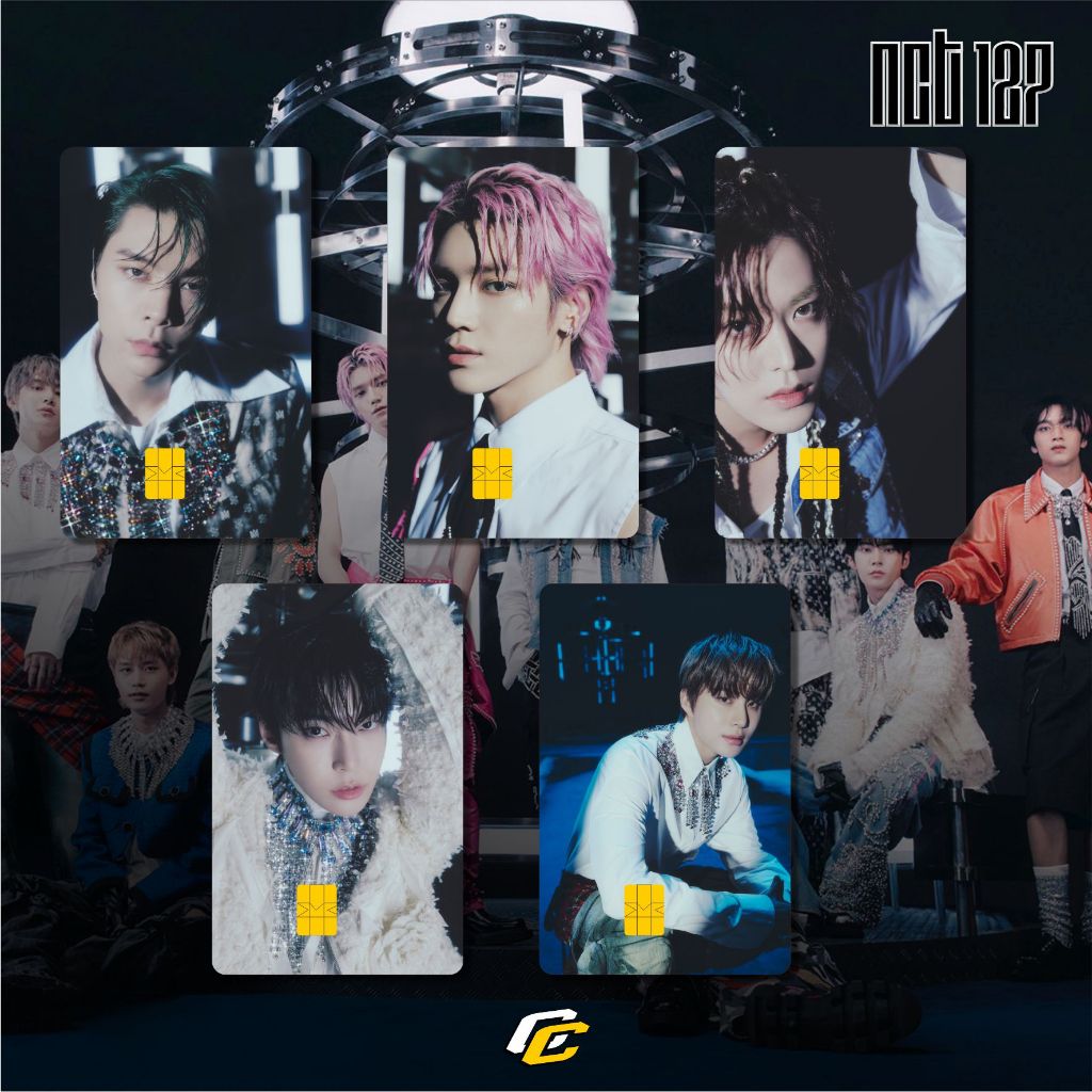 

STICKER PELINDUNG KARTU SKIN CARD ATM SIM KTP E-MONEY STIKER MOTIF NCT 127 LEM KUAT ANTI GORES