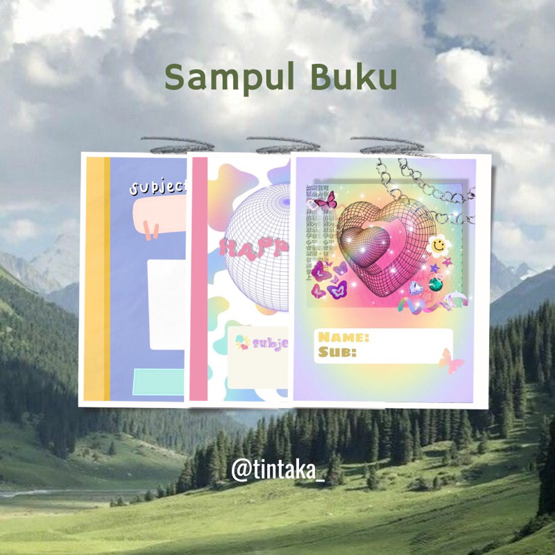 

[SATUAN] SAMPUL BUKU AESTHETIC KEKINIAN PART 6
