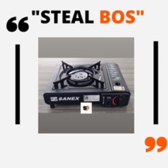 Kompor gas portable sanex 2in1 SN-883 / kompor portable sanex 2 in 1 Kompor portable sanex