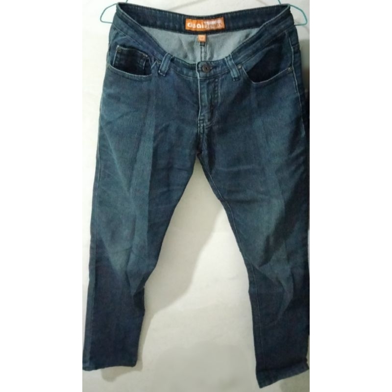 Celana Jeans Wanita Dual size M Preloved