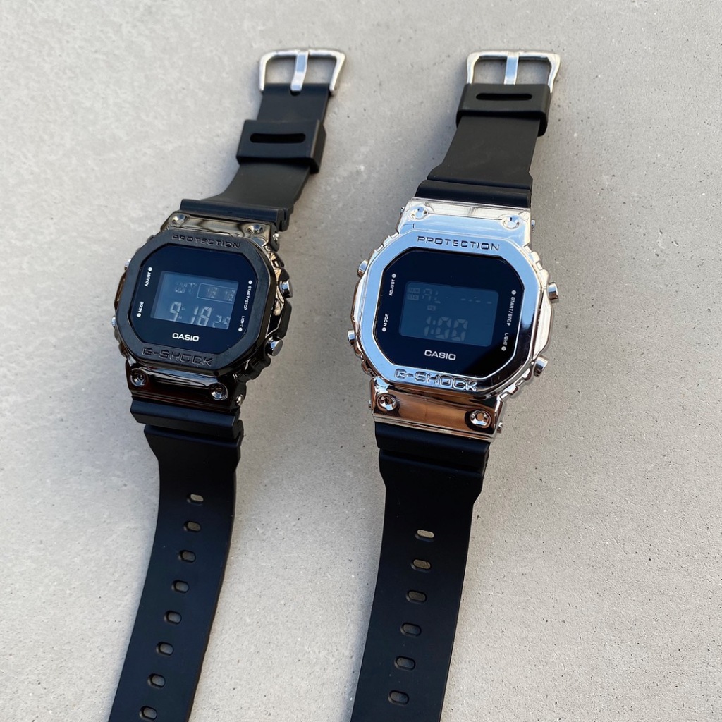 Casio Metal gm-5600 Night Glow Small Square Series