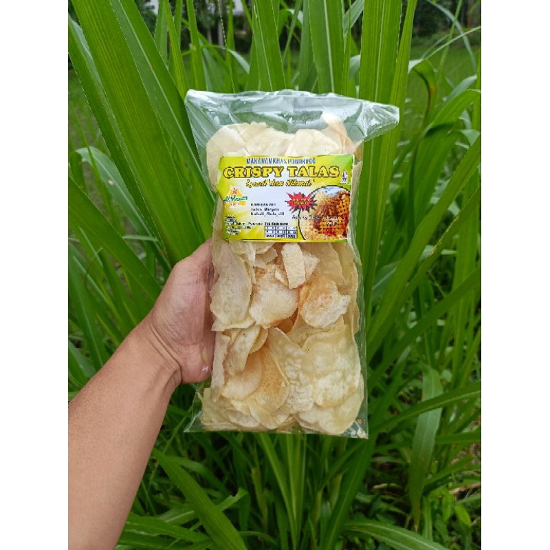 

Makanan Khas Ponorogo : Keripik Talas / Crispy Talas Al Anwar Snack