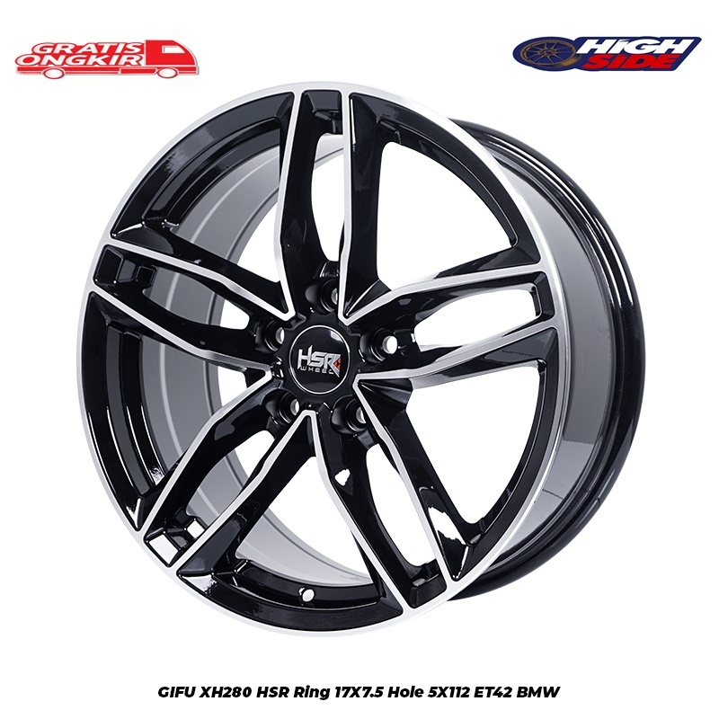 Hsr Gifu Velg Racing Ring 17 Mobil Mercedes Benz, Mercy, Audi A4