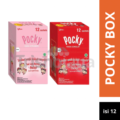 

POCKY Sachet 1 Box 12 Pcs // pocky glico biscuit stick