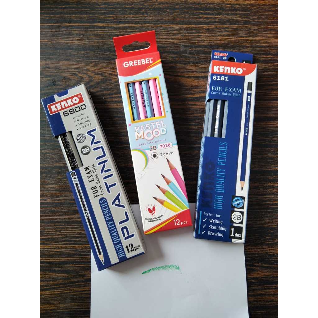 

PENSIL PACK / PENSIL KEMASAN LUSINAN / PENSIL SELUSIN