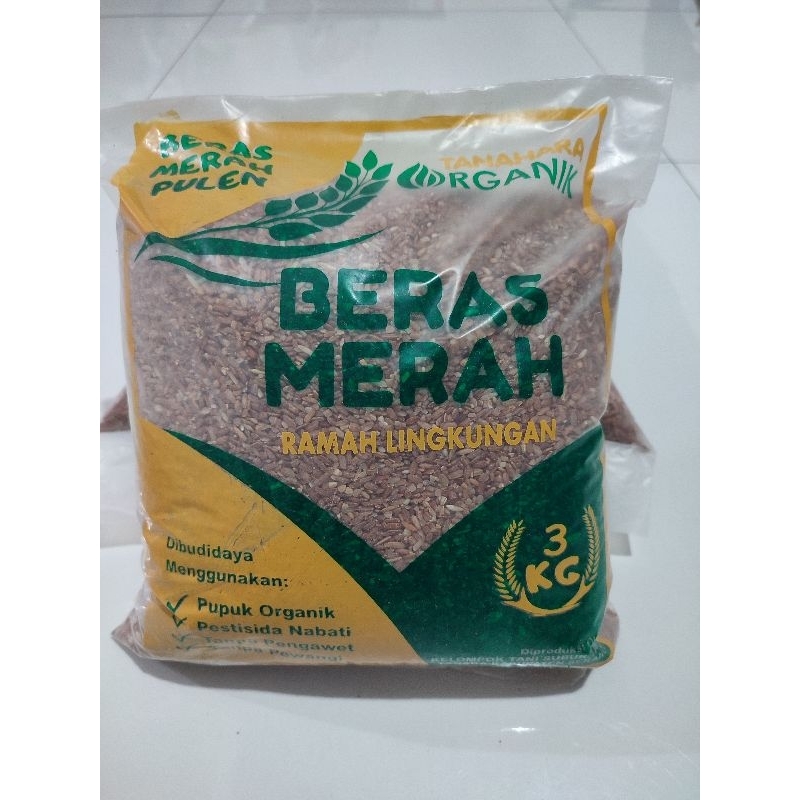 

Beras Merah Pulen Ramah lingkungan 3 KG