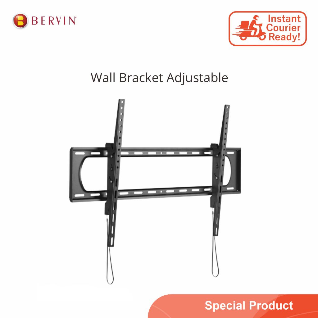 Wall Bracket Adjustable untuk TV 60" - 120" | Bervin
