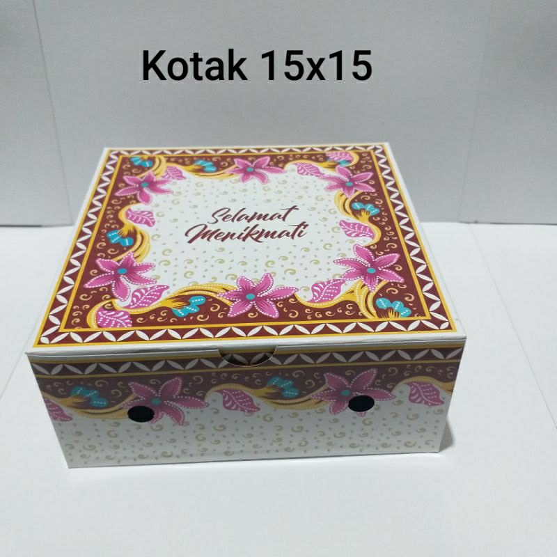 Dus Snack 15x15 | Kotak Kue
