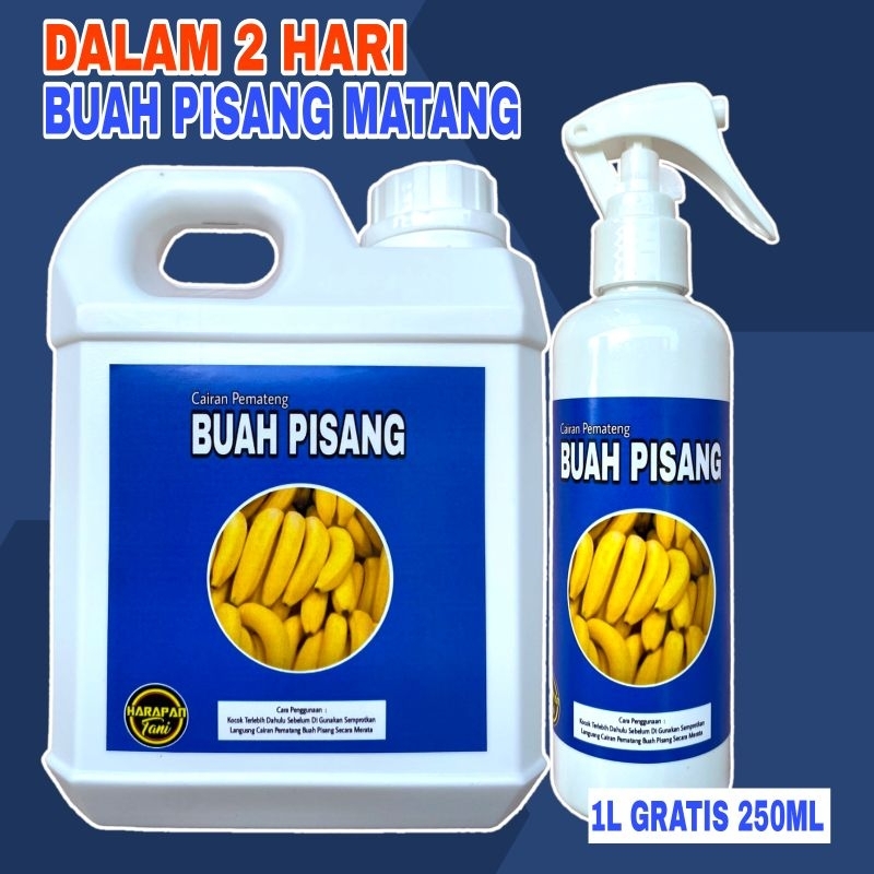 

OBAT PEMATENG PISANG | Mateng Dalam 2 Hari | PISANG mateng Secara INSTAN 100ML | 250ML Reffil | 250ML | 500ML