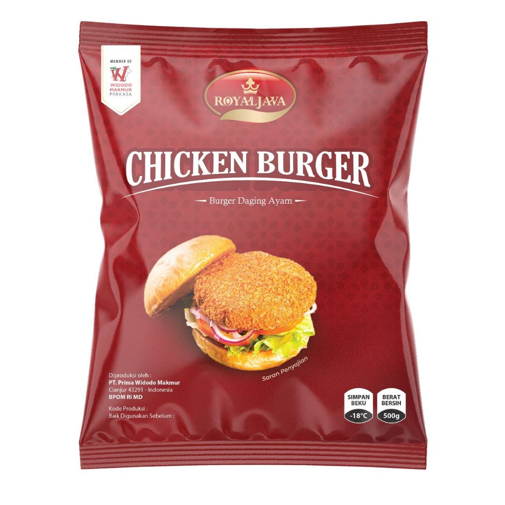 

CHICKEN BURGER ROYAL JAVA