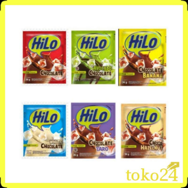 

HiLo Susu Bubuk 1 Renteng 10's