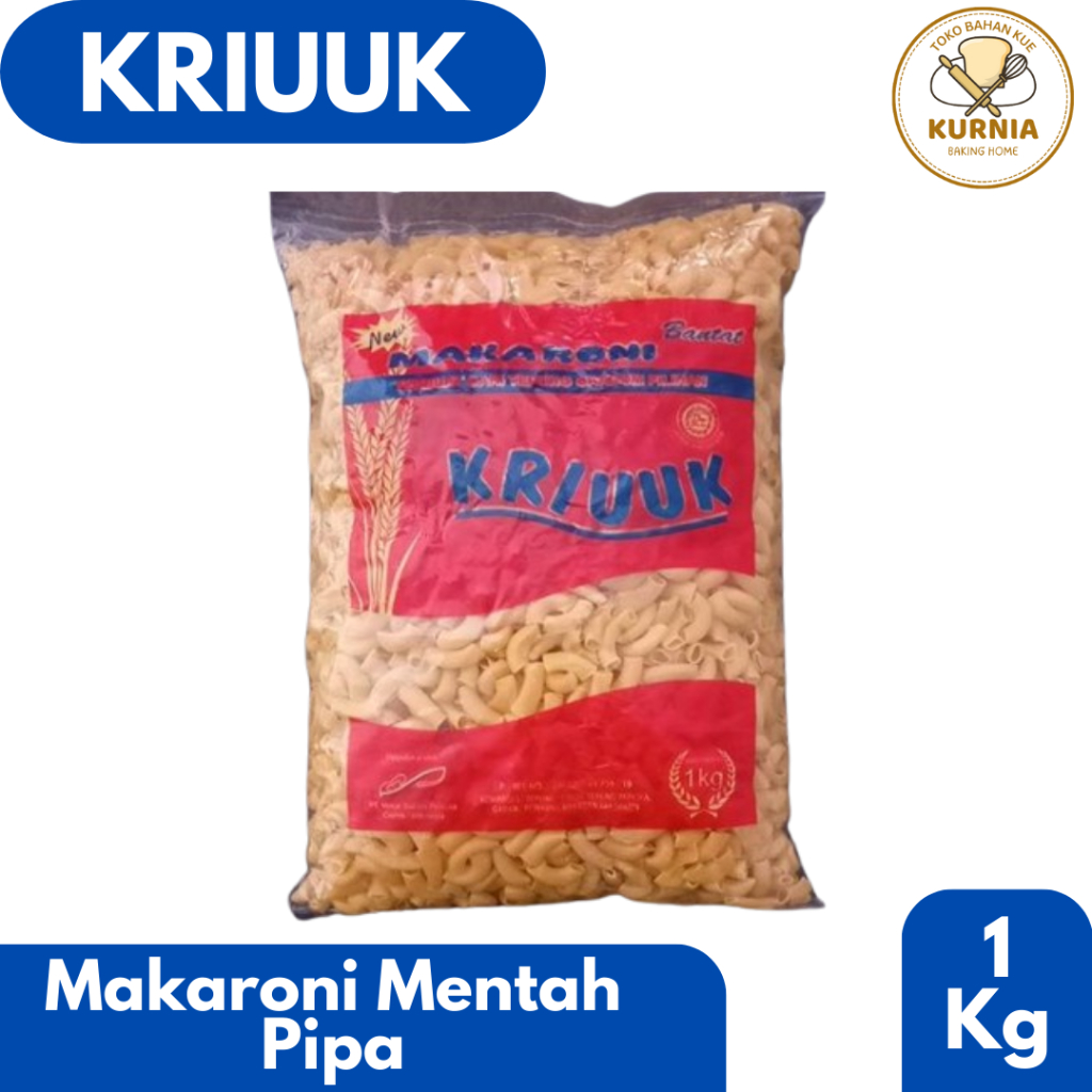 

MAKARONI PIPA CAP KRIUUK MENTAH 1 KG