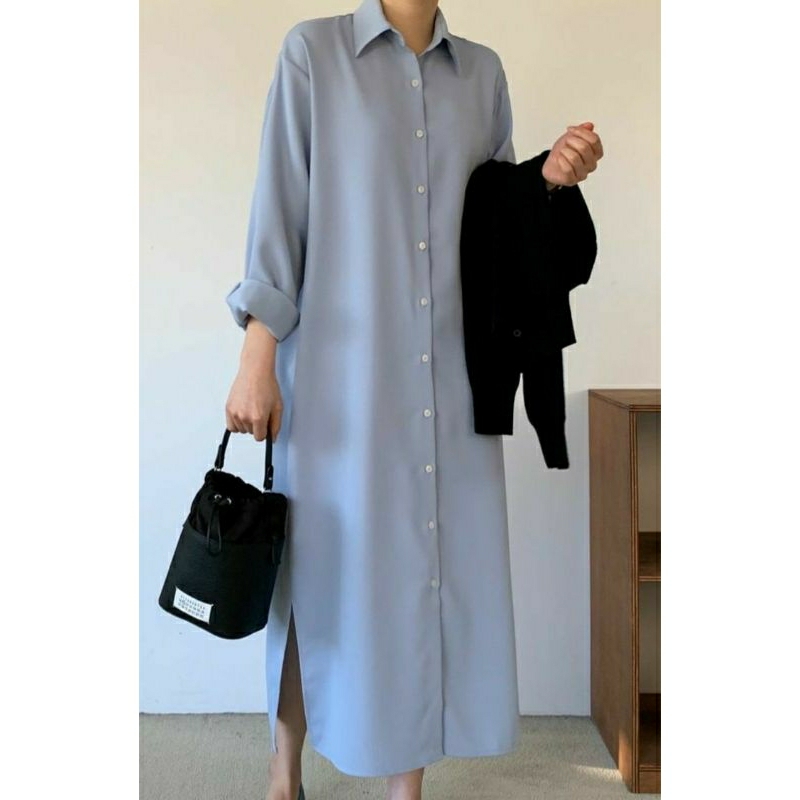 POLA KEMEJA PANJANG/TUNIK OVERSIZE || LENGAN PANJANG MANSET