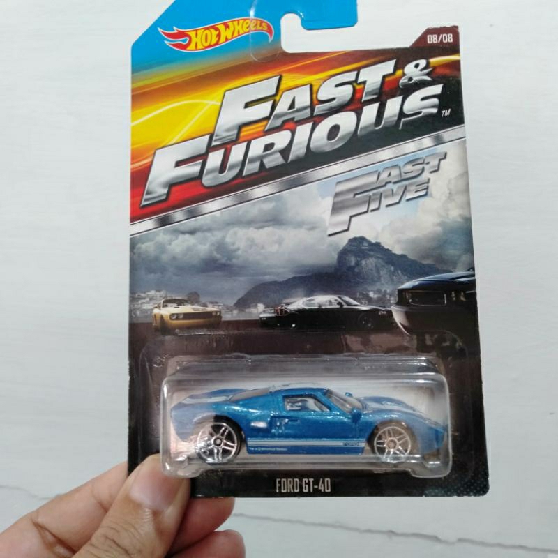 Hotwheels fast furious Ford GT 40