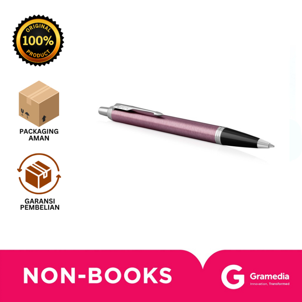 

Gramedia Bali - PARKER IM light Purple CT Bp