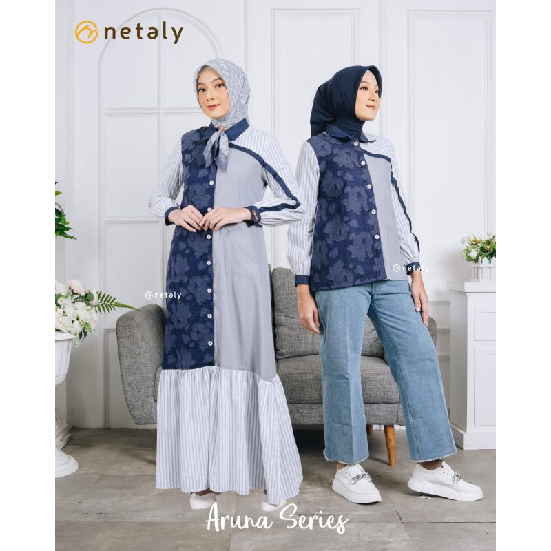 aruna blouse & aruna dress by netaly