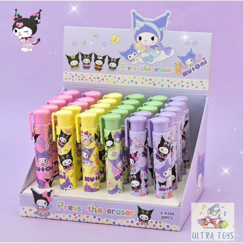 

DSB 05 Penghapus Cetek Setip eraser hapusan cetek penghapus pensil kuromi sanrio