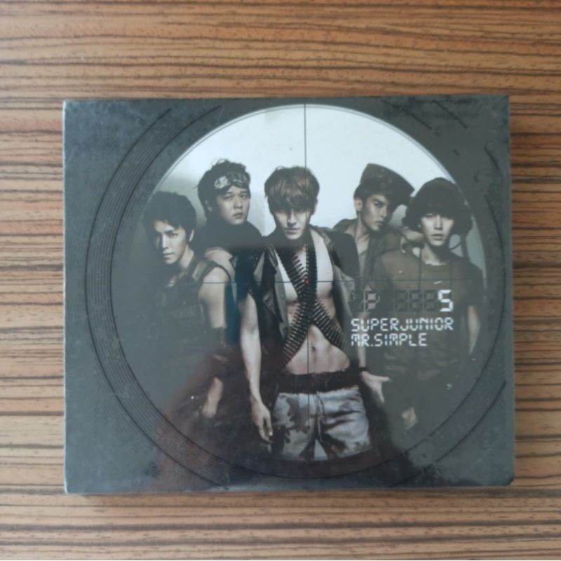 CD Super Junior Mr. Simple Album Super Junior Suju