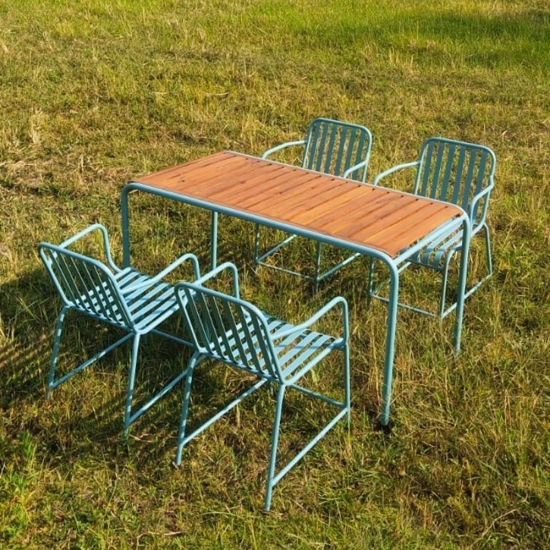 Meja Kursi Cafe Besi Outdoor Indoor