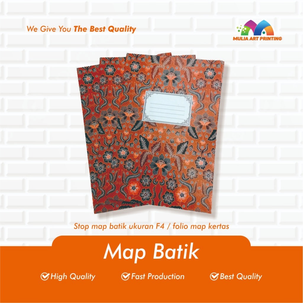 

MAP/STOPMAP BATIK UKURAN F4/FOLIO
