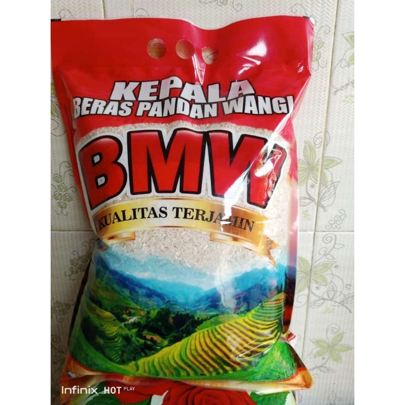 

Beras BMW 5kg 5 Kg Beras Putih Pulen Kualitas Terjamin