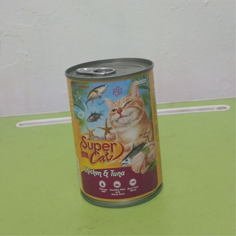 Super cat kaleng 400gr