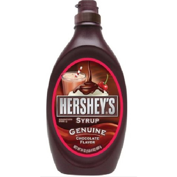 

HERSHEYS CHOCOLATE SYRUP BTL 623 ML