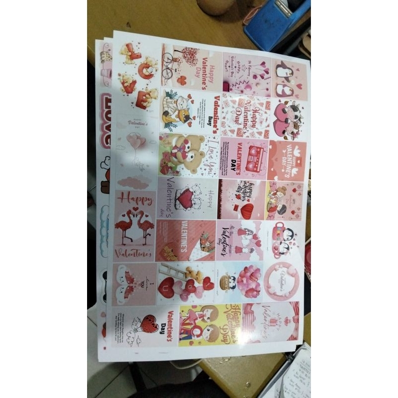 

tropper buket, kue, coklat valentine isi 50